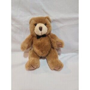 Steven Smith Brown Teddy Bear Black Bow Tie Plush Toy Stuffed Animal